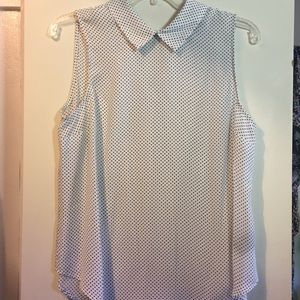 Who What Wear polka dot blouse, size S